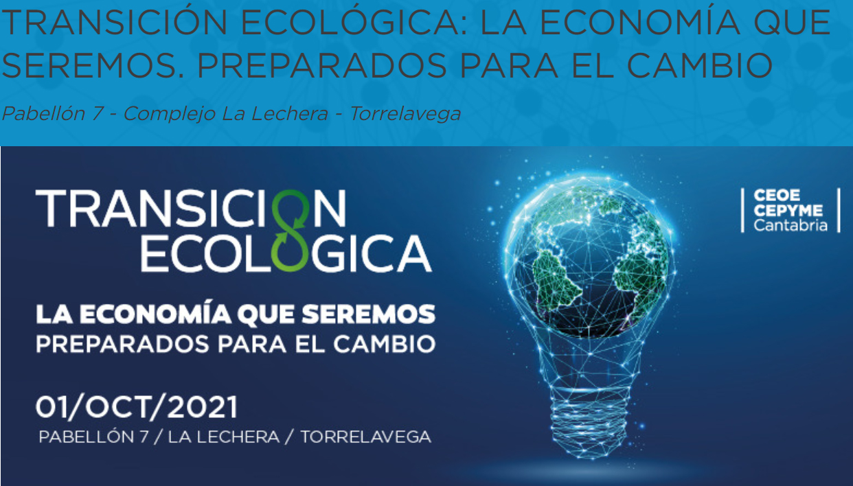 Participamos en una jornada de Transición Ecológica en Torrelavega, Cantabria